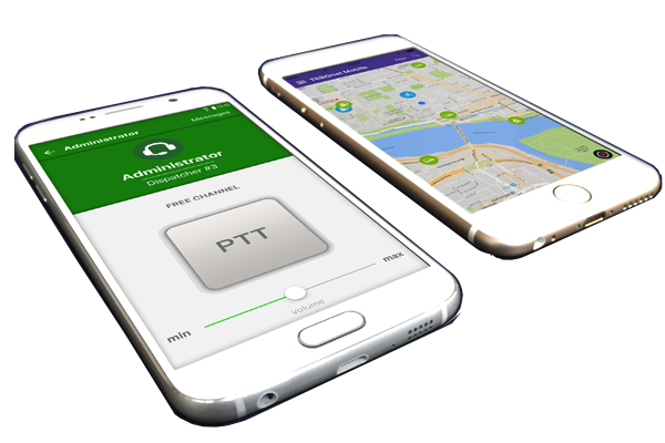 TRBOnet mobile app used with MOTOTRBO™ system