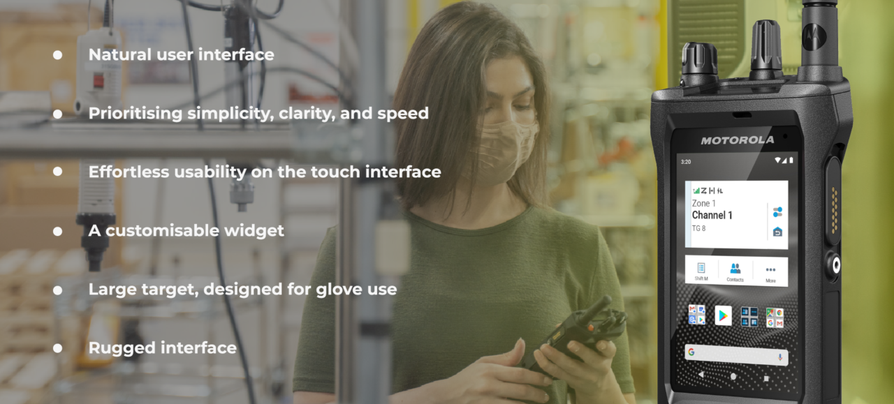 MOTOTRBO™ ION SMARTTOUCH APPS