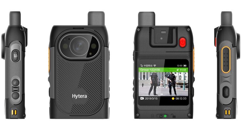 Hytera VM580D Ultra-thin Smart Body Worn Camera - Image 2