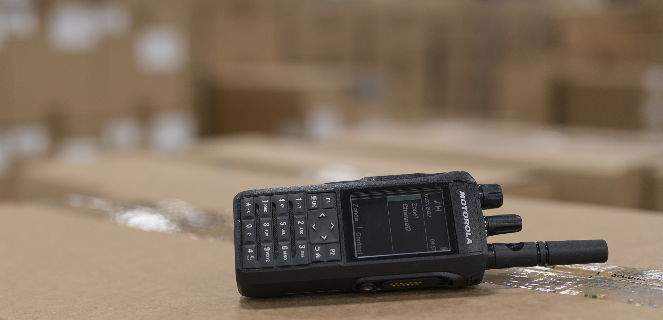 Motorola Solutions R7 in warehouse