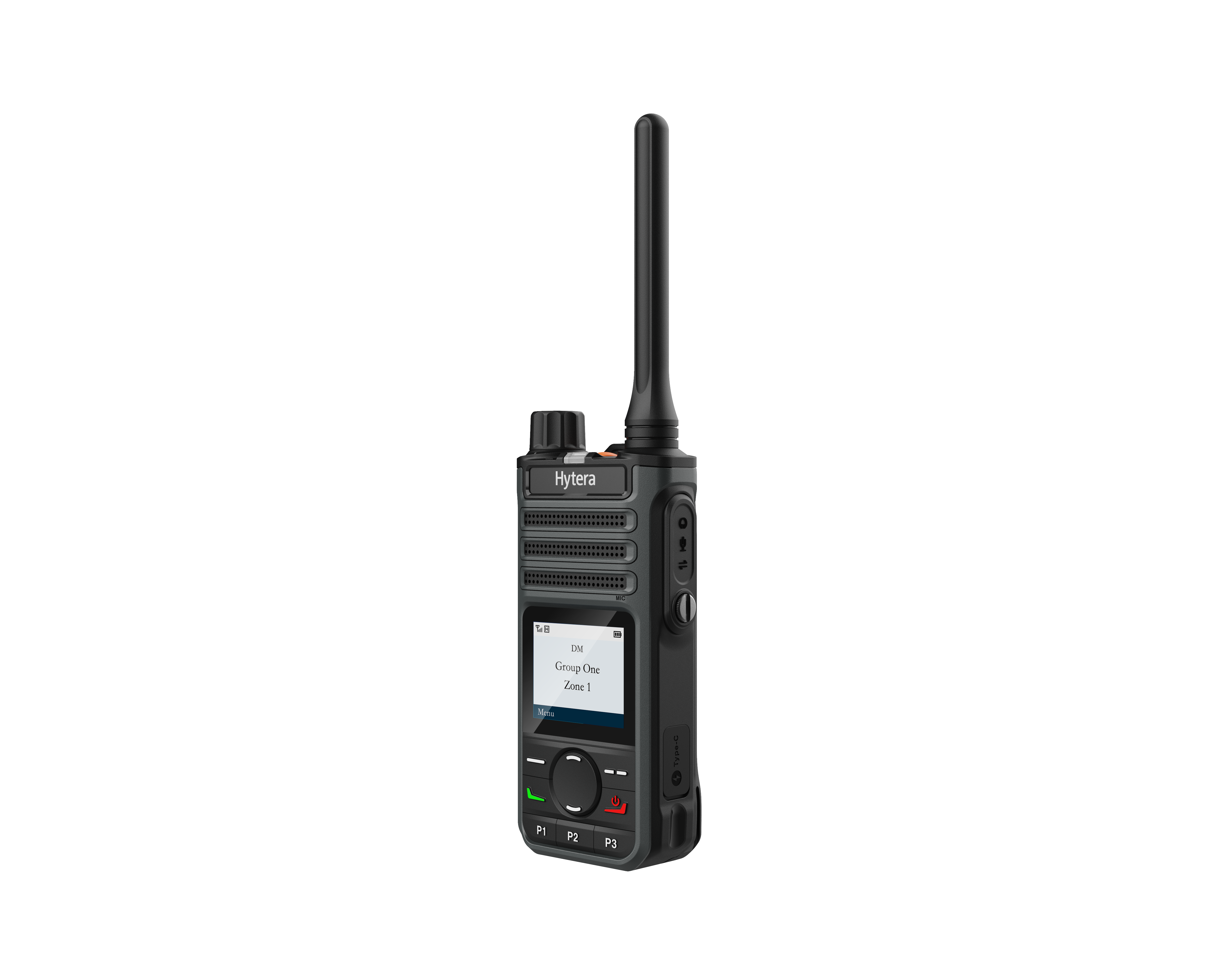 Hytera BP565 Digital Portable Radio Front Right Angle