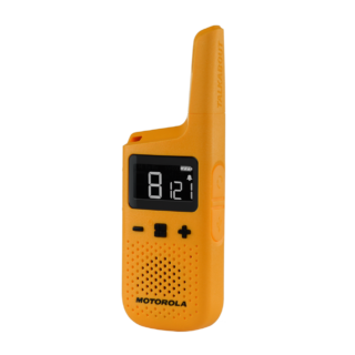 Motorola T72 Radio - Left Angle
