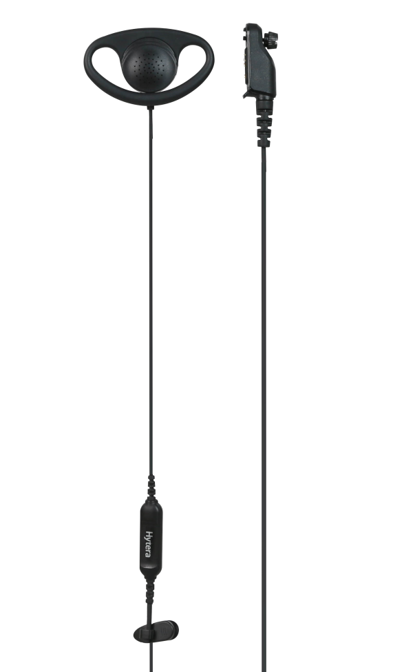Hytera EHN37-P D-earset with in-line MIC PTT & VOX