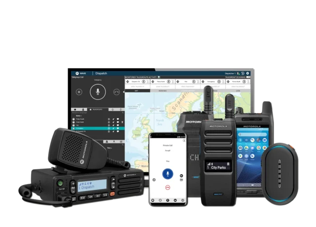 Motorola solutions wave ptx for use in schools