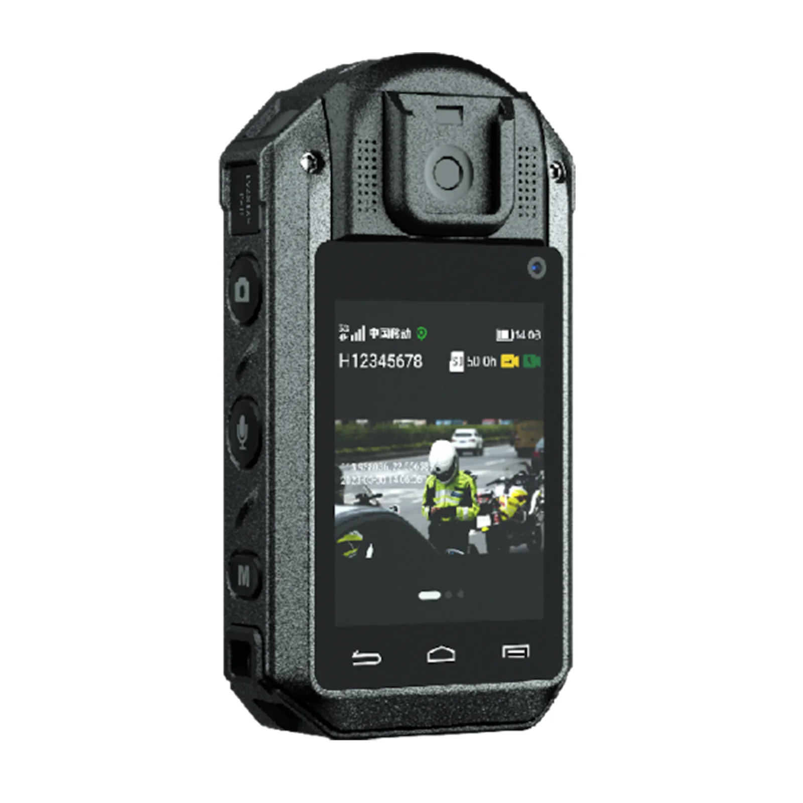 Hytera SC880 Body Camera - Back Left
